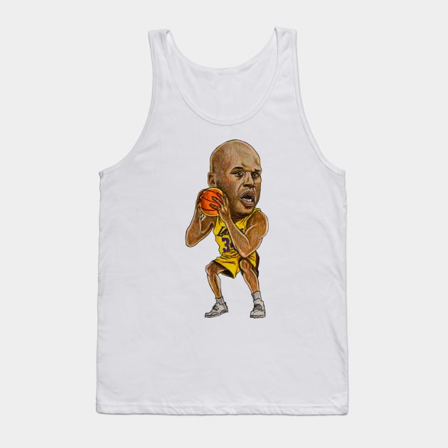 LA Shaq Caricature Tank Top by tabslabred